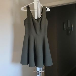 Olive green summer dress